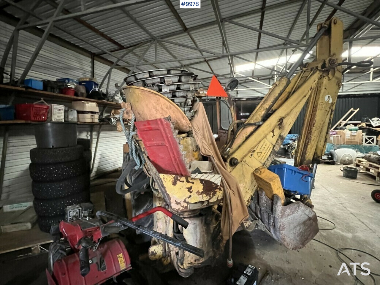 Leasa  Backhoe loader- MASSEY-FERGUSON 203 Backhoe loader- MASSEY-FERGUSON 203: bild 6