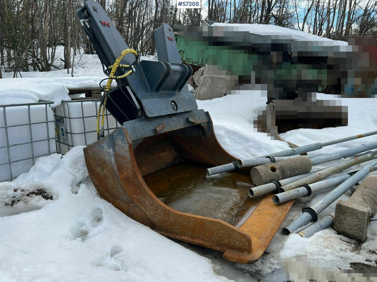 Big Slope bucket YPV Hardox - Grävmaskinsskopa: bild 1 Big Slope bucket YPV Hardox - Grävmaskinsskopa: bild 1