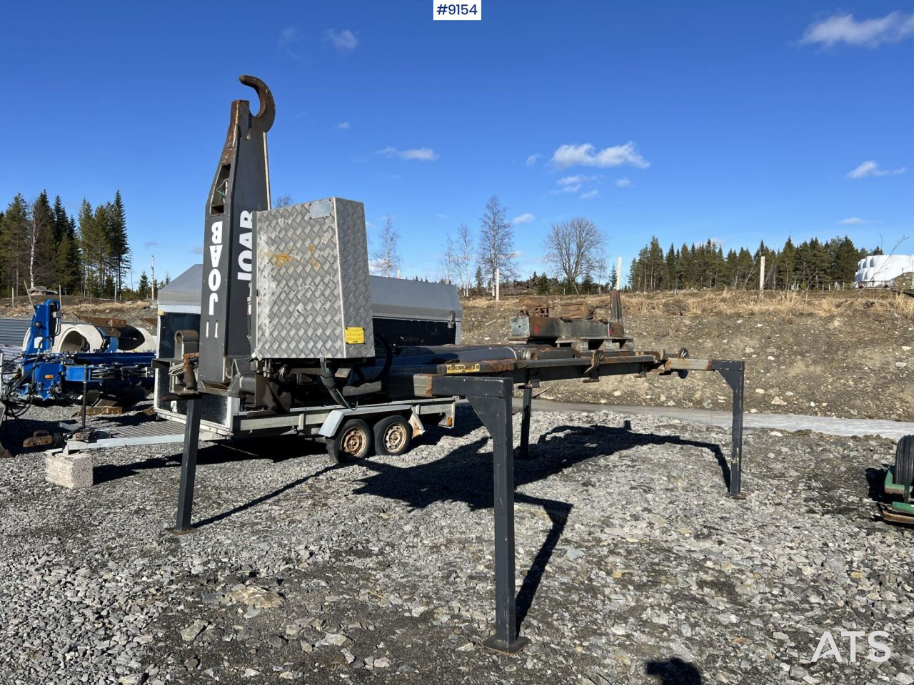 Cameleont frame with JOAB Hook - Kroklastväxlar/ Lyftdumper: bild 2 Cameleont frame with JOAB Hook - Kroklastväxlar/ Lyftdumper: bild 2