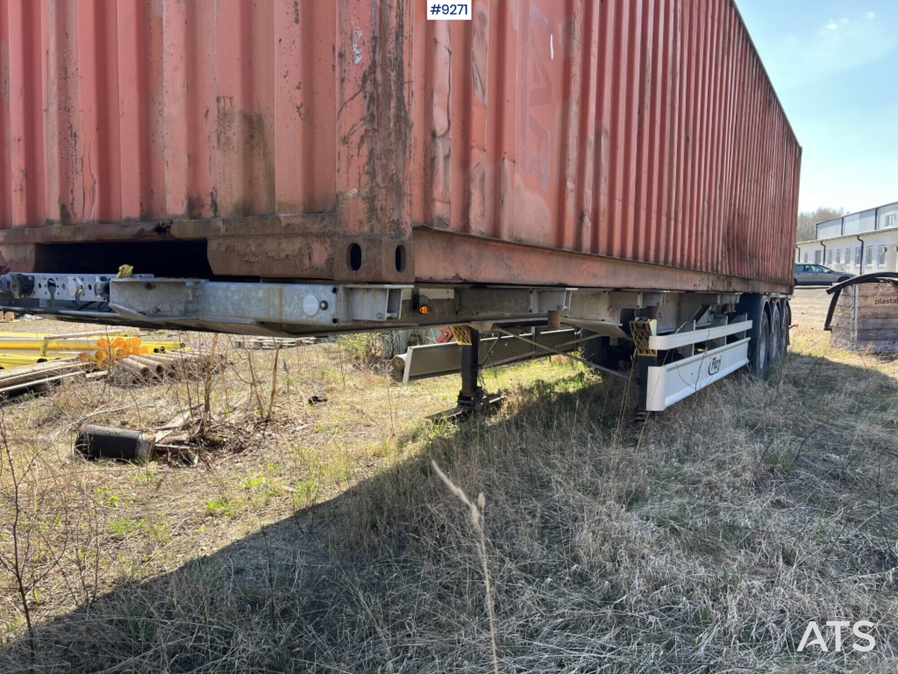Container trailer- FLIEGL - Containerbil/ Växelflak semitrailer: bild 4 Container trailer- FLIEGL - Containerbil/ Växelflak semitrailer: bild 4
