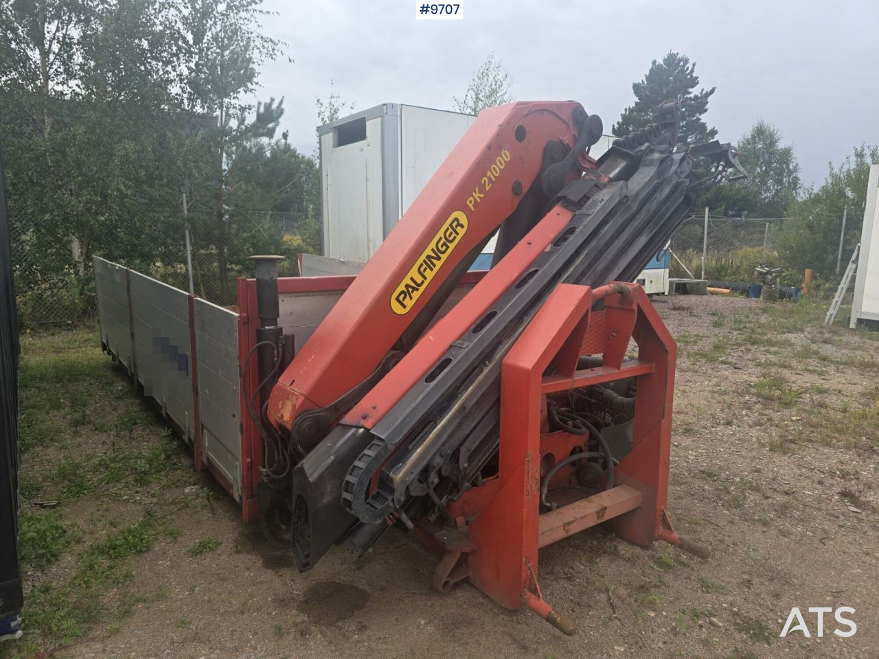 Crane flatbed Palfinger 21 t/m - Flakbyggnation: bild 1 Crane flatbed Palfinger 21 t/m - Flakbyggnation: bild 1