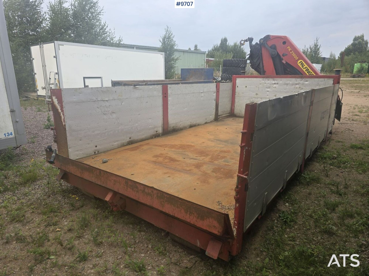 Crane flatbed Palfinger 21 t/m - Flakbyggnation: bild 3 Crane flatbed Palfinger 21 t/m - Flakbyggnation: bild 3