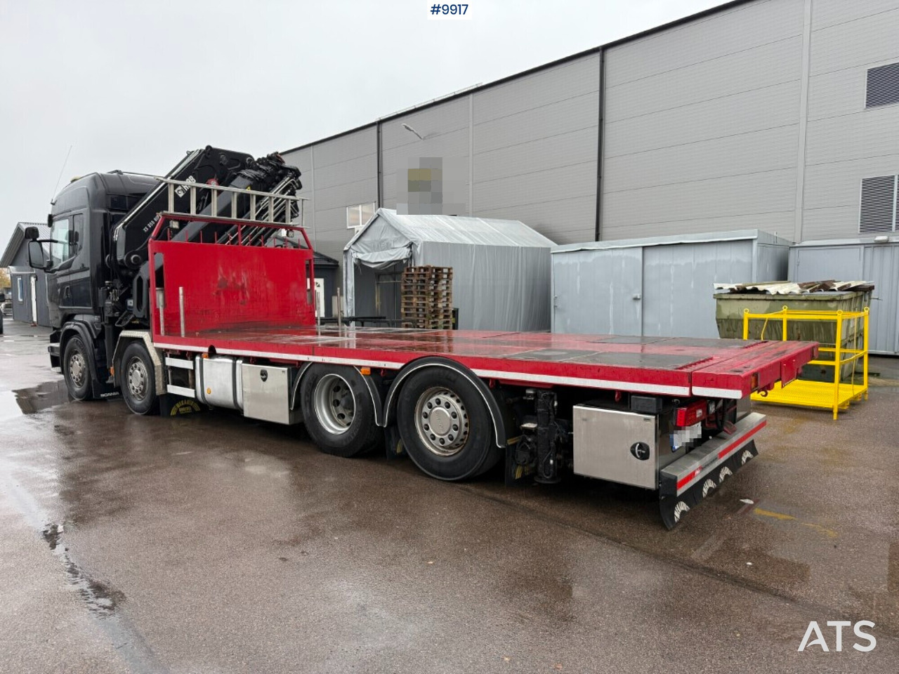 Crane truck/Flatbed truck Scania R520 8X2*6 HIAB XS 855E-8 HIPRO - Flakbil, Kranbil: bild 3 Crane truck/Flatbed truck Scania R520 8X2*6 HIAB XS 855E-8 HIPRO - Flakbil, Kranbil: bild 3