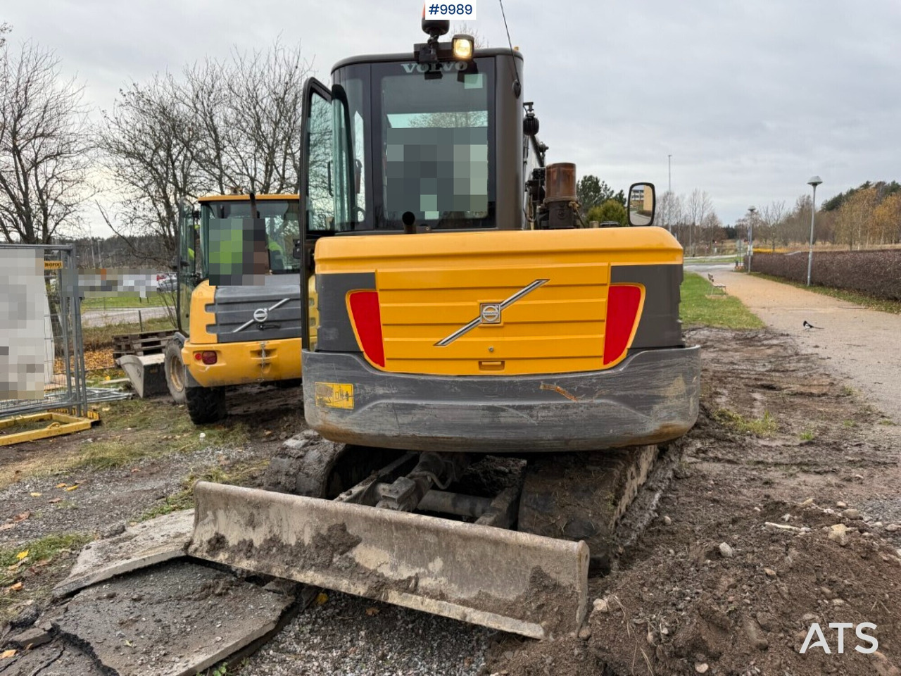 Crawler excavator Volvo EC55C with tiltrotator and buckets - Bandgrävare: bild 3 Crawler excavator Volvo EC55C with tiltrotator and buckets - Bandgrävare: bild 3