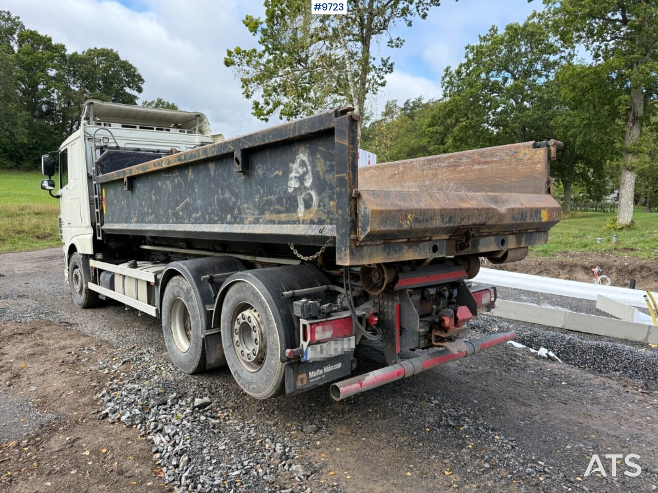 DAF FAN XL510Z hooklift with flatbed - Lastväxlare lastbil: bild 3 DAF FAN XL510Z hooklift with flatbed - Lastväxlare lastbil: bild 3