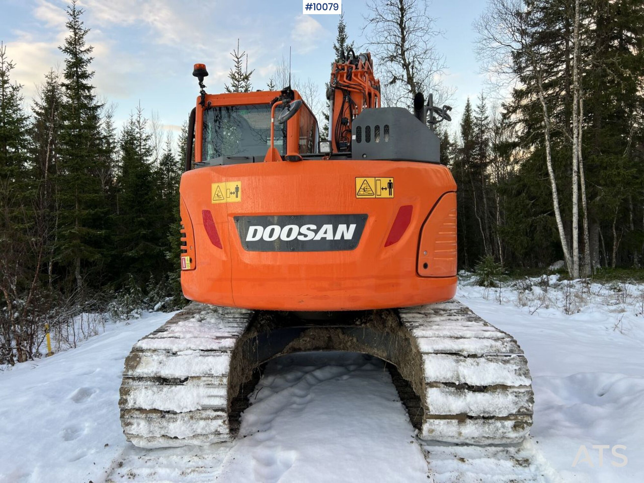 DOOSAN DX140LCR-5 Excavator with Rotor and Buckets - Bandgrävare: bild 4 DOOSAN DX140LCR-5 Excavator with Rotor and Buckets - Bandgrävare: bild 4