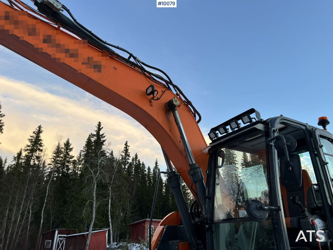DOOSAN DX140LCR-5 Excavator with Rotor and Buckets - Bandgrävare: bild 2 DOOSAN DX140LCR-5 Excavator with Rotor and Buckets - Bandgrävare: bild 2
