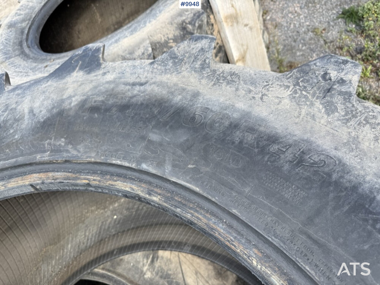 Däck för Traktor Däck till traktor Michelin fram och bak: bild 6