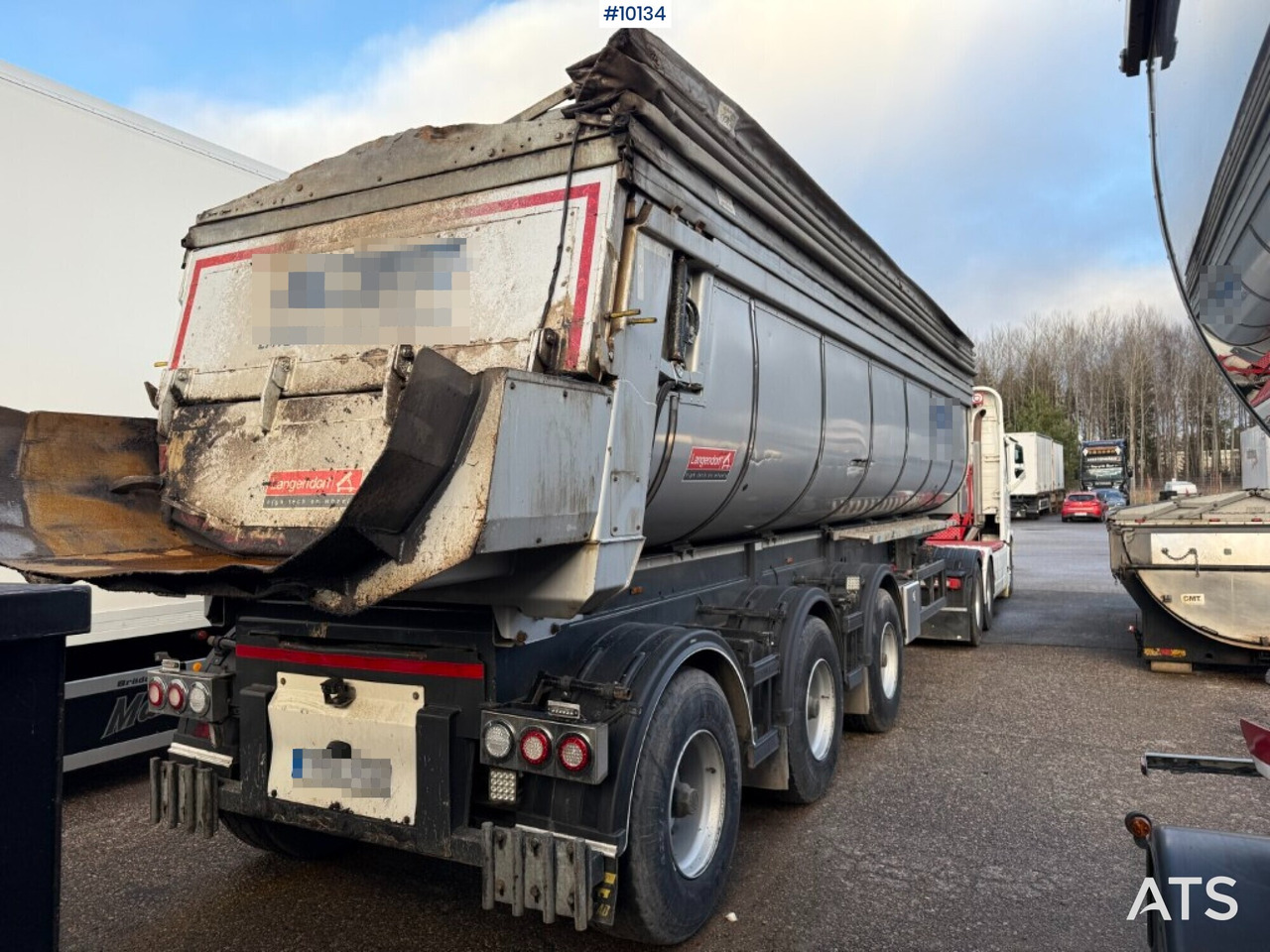 Tractor unit Volvo FH 540 6X4 with Langendorf tipper trailer - Dragbil: bild 5 Tractor unit Volvo FH 540 6X4 with Langendorf tipper trailer - Dragbil: bild 5