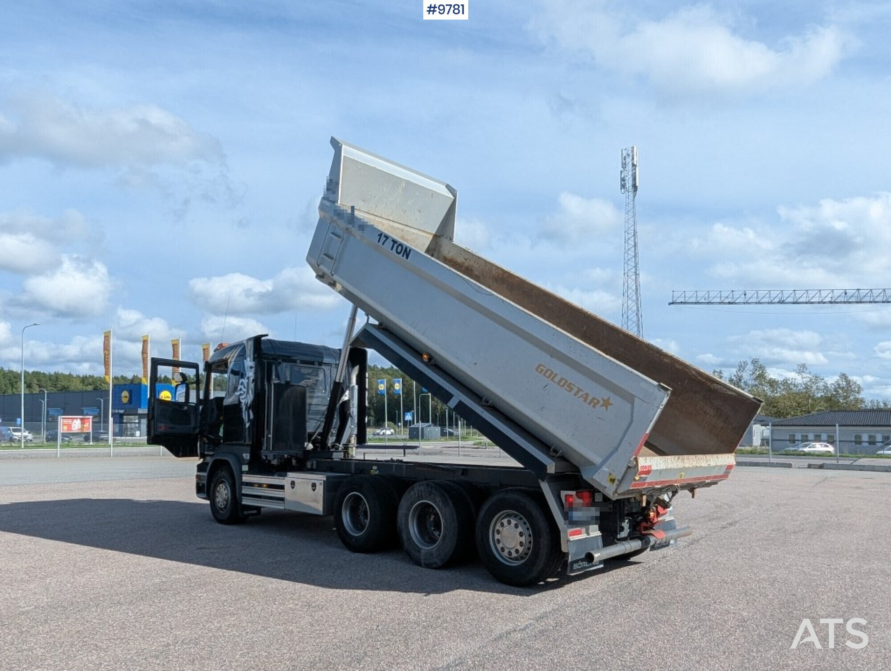 Dump truck Scania R520 8X4 - Tippbil lastbil: bild 4 Dump truck Scania R520 8X4 - Tippbil lastbil: bild 4