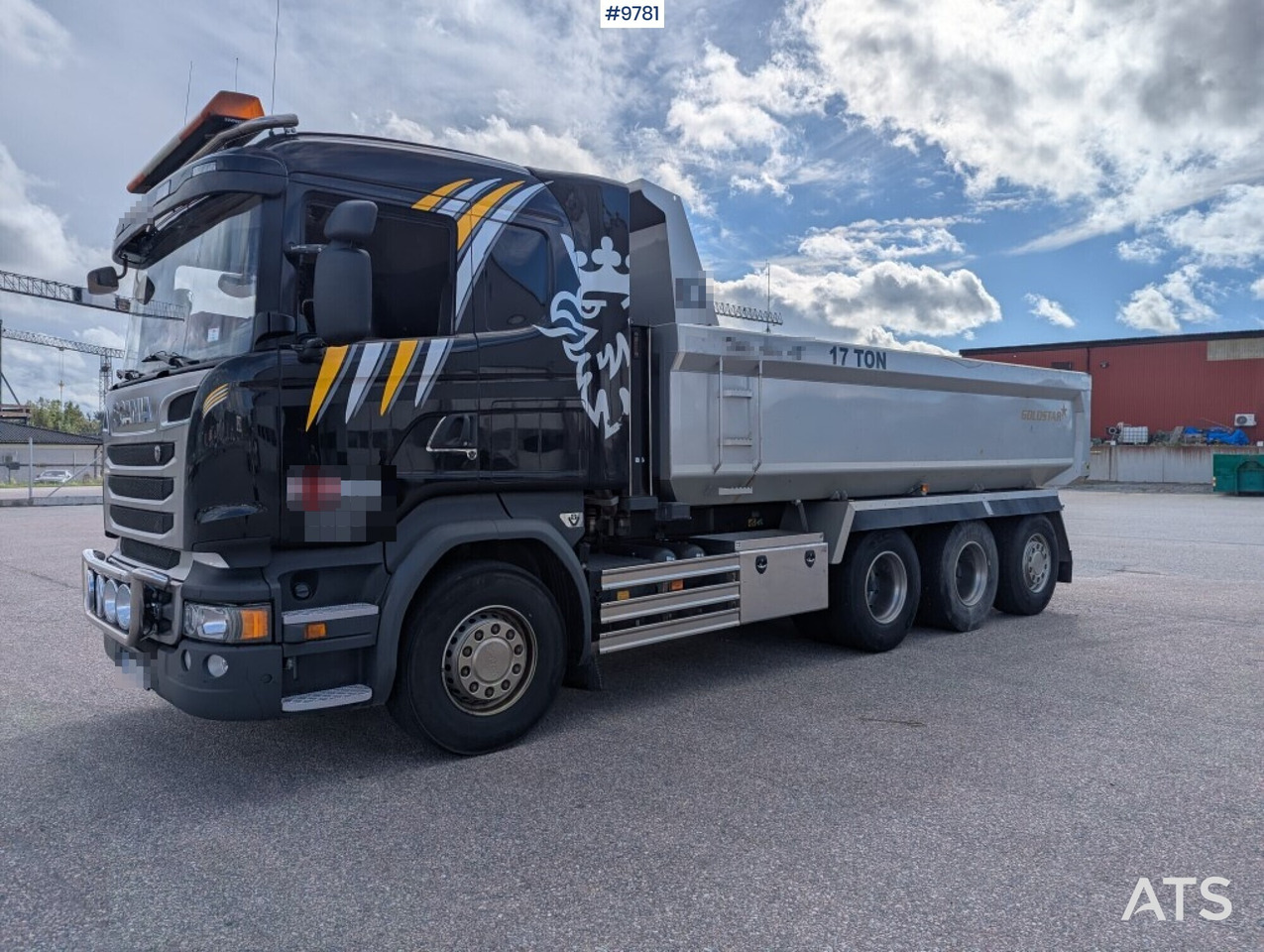 Dump truck Scania R520 8X4 - Tippbil lastbil: bild 1 Dump truck Scania R520 8X4 - Tippbil lastbil: bild 1