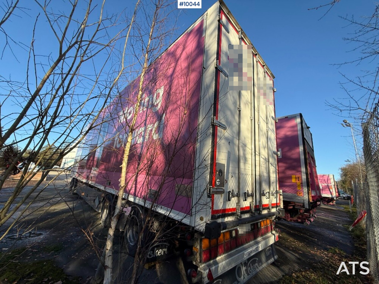 Ekeri S8-D cabinet trailer with opening side - Skåpsläp: bild 3 Ekeri S8-D cabinet trailer with opening side - Skåpsläp: bild 3