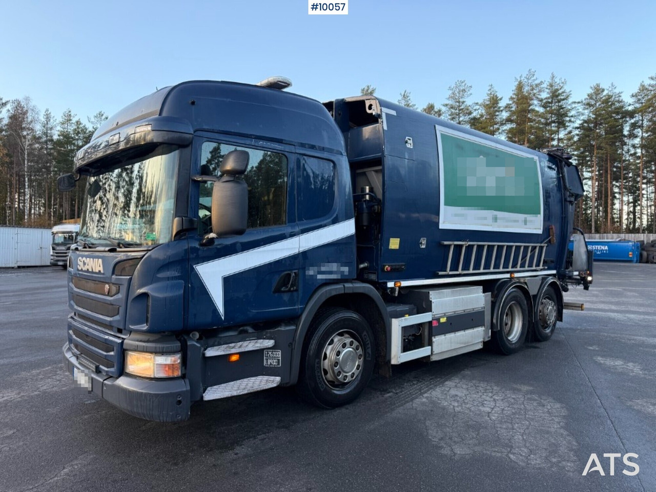 Garbage truck Scania P340 6X2 CNG - Sopbil: bild 1 Garbage truck Scania P340 6X2 CNG - Sopbil: bild 1