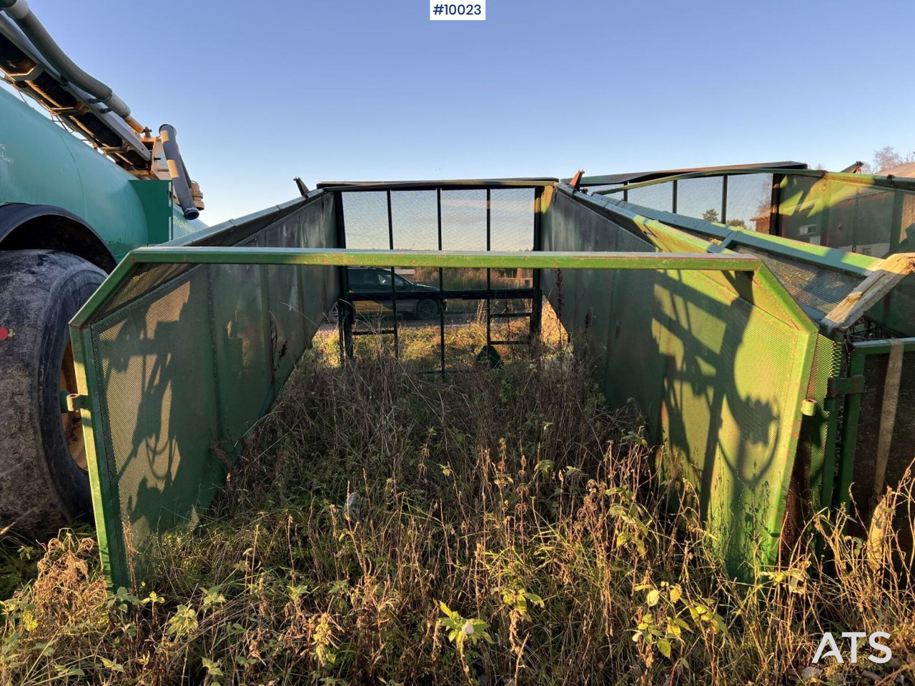 Green waste cassette for KMA tipper trailer - Flakbyggnation: bild 1 Green waste cassette for KMA tipper trailer - Flakbyggnation: bild 1