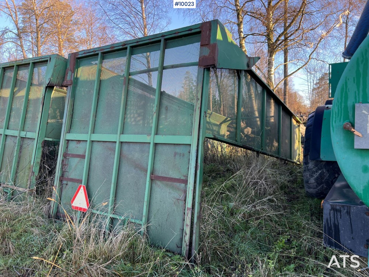 Green waste cassette for KMA tipper trailer - Flakbyggnation: bild 5 Green waste cassette for KMA tipper trailer - Flakbyggnation: bild 5