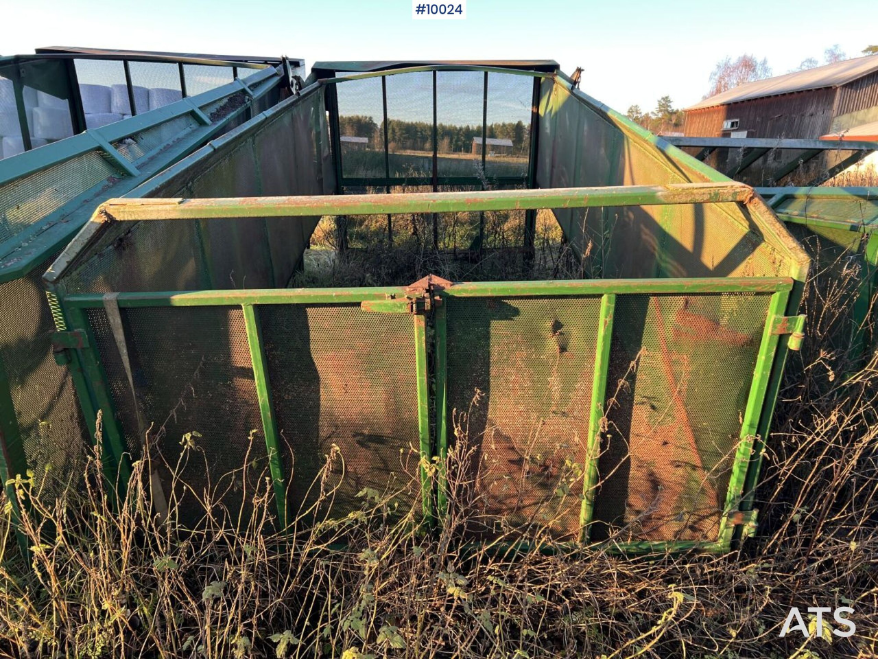 Green waste cassette for KMA tipper wagon - Flakbyggnation: bild 1 Green waste cassette for KMA tipper wagon - Flakbyggnation: bild 1