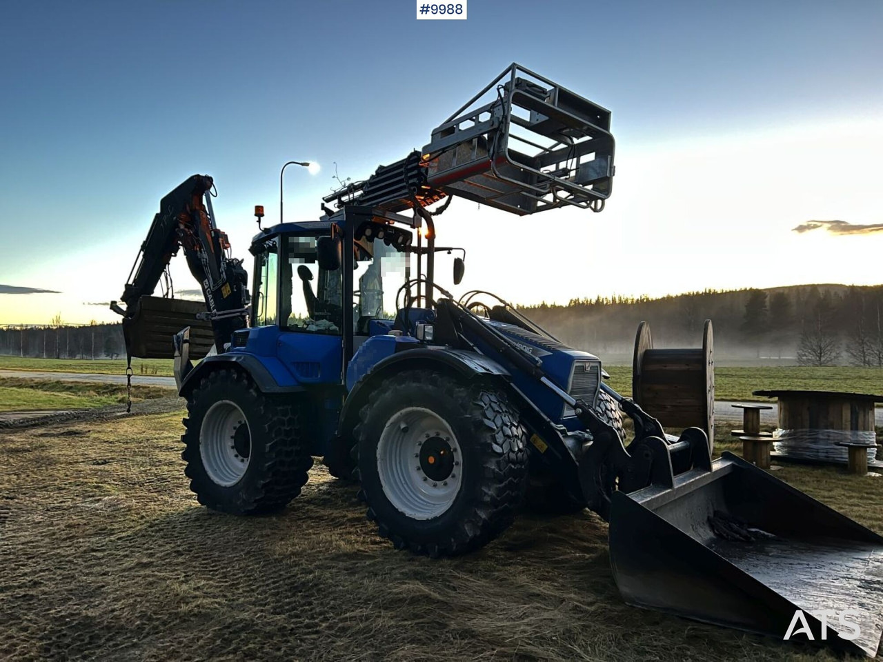 HUDDIG 1260C Grävlastare – Linjeutrustad - Grävlastare: bild 2 HUDDIG 1260C Grävlastare – Linjeutrustad - Grävlastare: bild 2