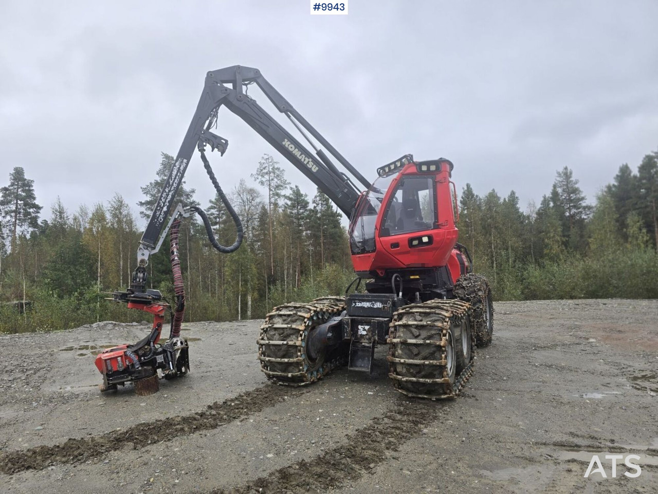 Harvester Komatsu XH901-5 - Skördare: bild 2 Harvester Komatsu XH901-5 - Skördare: bild 2