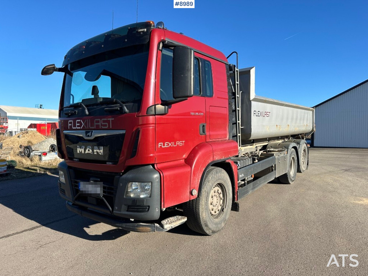 Hook lift MAN TGS 28.430 X2-4 BL with bed - SEE VIDEO - Lastväxlare lastbil: bild 1 Hook lift MAN TGS 28.430 X2-4 BL with bed - SEE VIDEO - Lastväxlare lastbil: bild 1