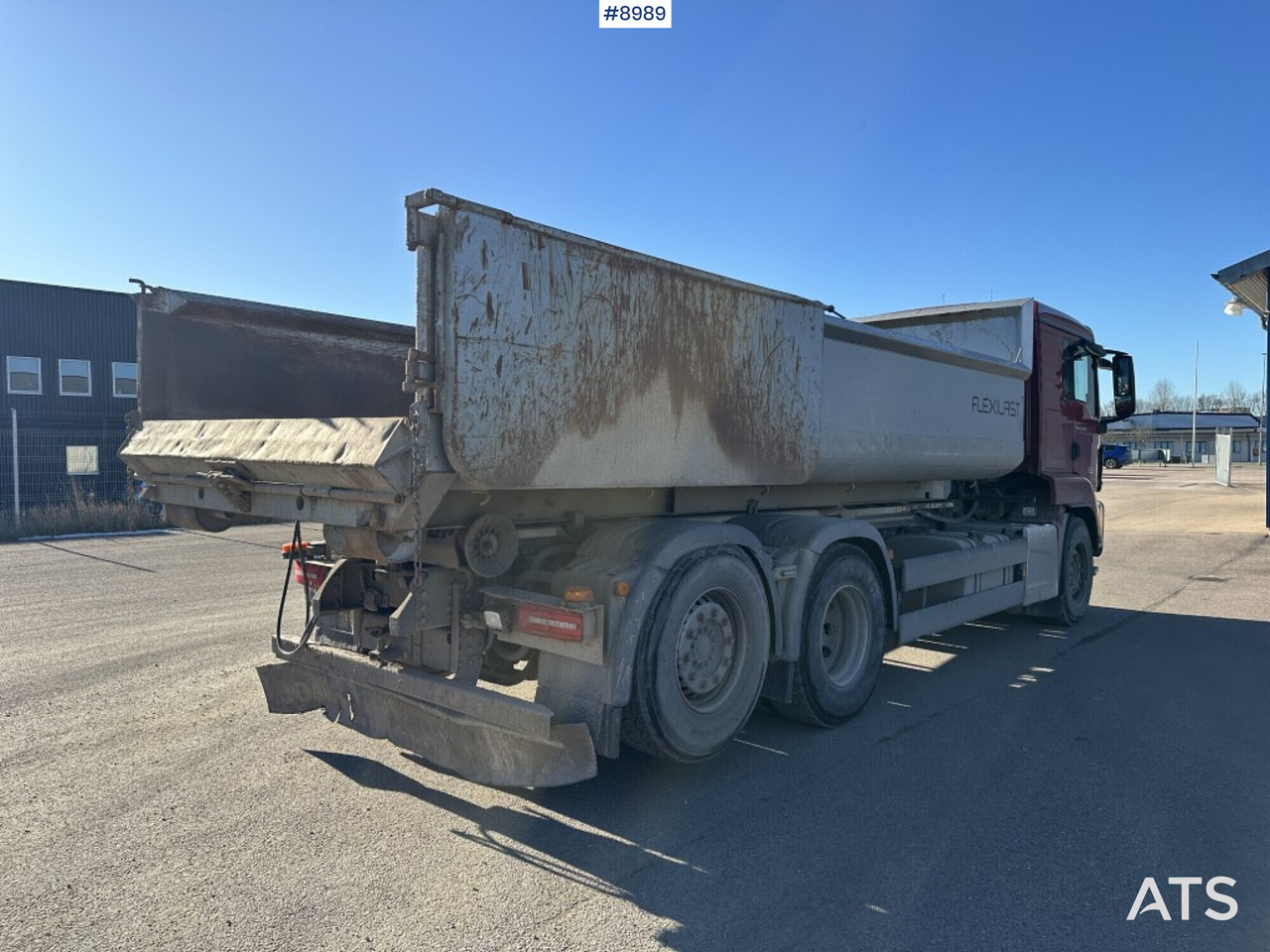 Hook lift MAN TGS 28.430 X2-4 BL with bed - Lastväxlare lastbil: bild 2 Hook lift MAN TGS 28.430 X2-4 BL with bed - Lastväxlare lastbil: bild 2