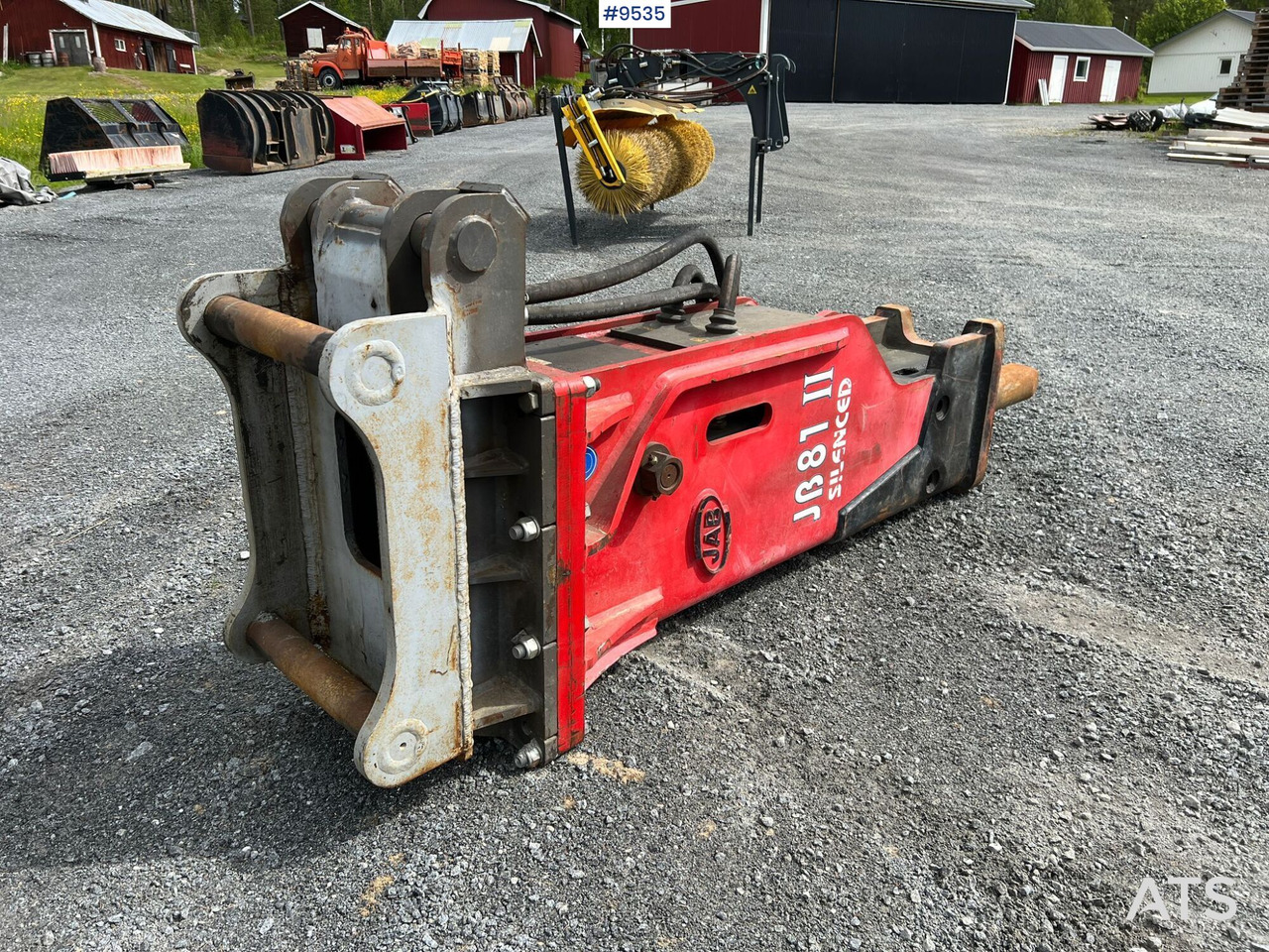 JAB JB81 Hydraulic hammer S70 - Hydraulisk hammare för Byggmaskiner: bild 3 JAB JB81 Hydraulic hammer S70 - Hydraulisk hammare för Byggmaskiner: bild 3