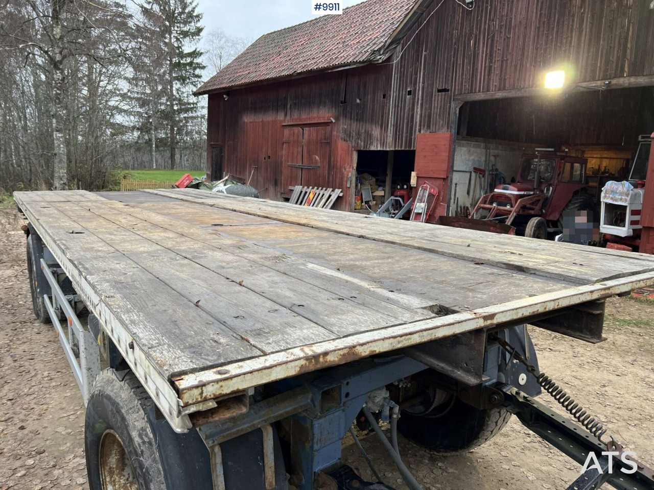 KRONE AZW 20E Container trailer with interchangeable body - Flaksläp: bild 4 KRONE AZW 20E Container trailer with interchangeable body - Flaksläp: bild 4