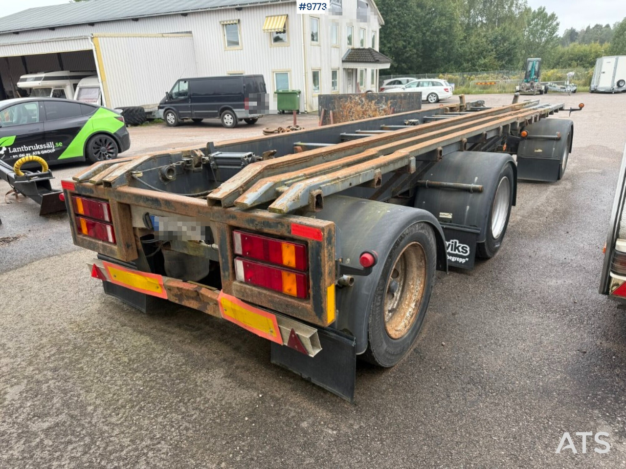 Kalmar Lagab Swap body trailer - Containersläp/ Växelflaksläp: bild 4 Kalmar Lagab Swap body trailer - Containersläp/ Växelflaksläp: bild 4