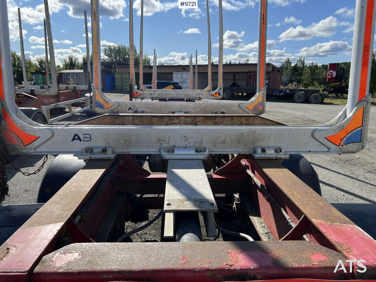 Kilafors SBB4A-36-105 Timber wagon - Timmersläp: bild 5 Kilafors SBB4A-36-105 Timber wagon - Timmersläp: bild 5