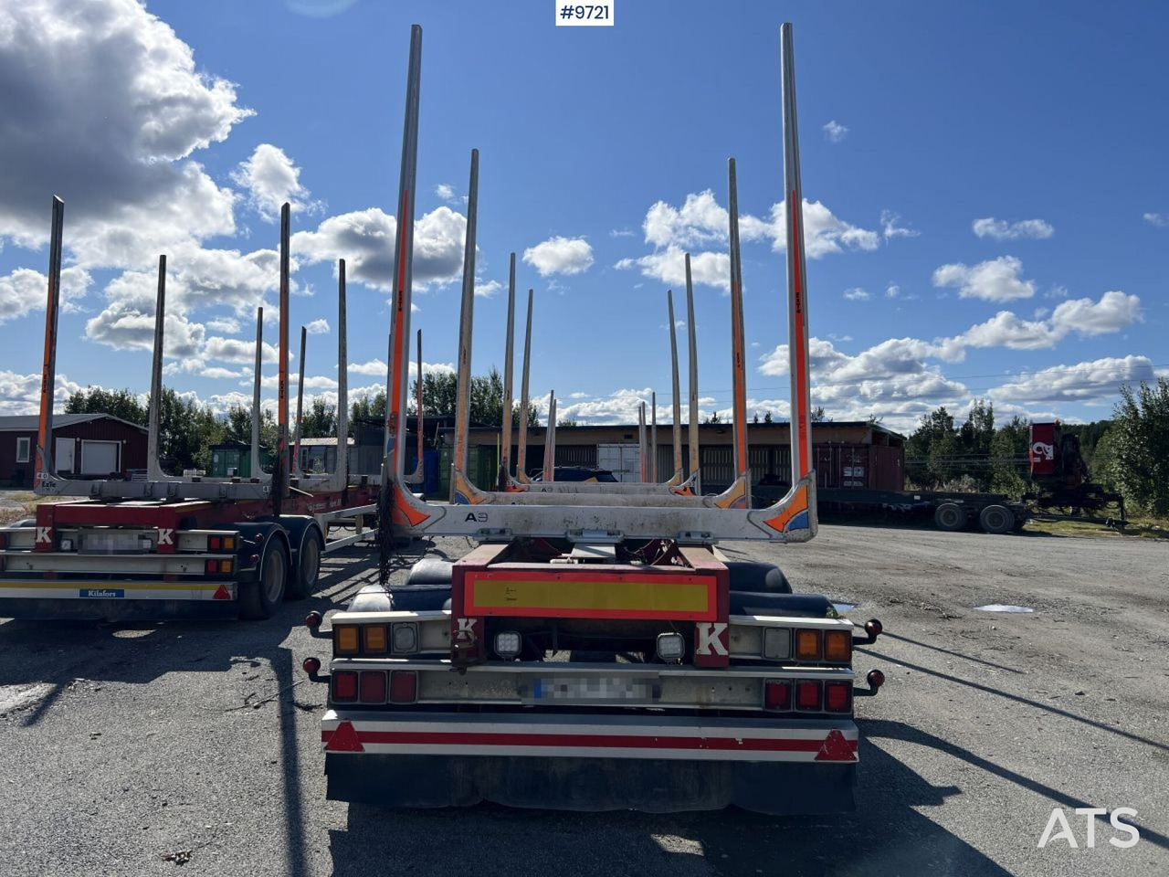 Kilafors SBB4A-36-105 Timber wagon - Timmersläp: bild 4 Kilafors SBB4A-36-105 Timber wagon - Timmersläp: bild 4