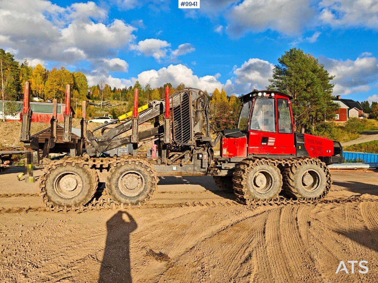 Komatsu 895 Forwarder (VIDEO) - Skotare: bild 4 Komatsu 895 Forwarder (VIDEO) - Skotare: bild 4