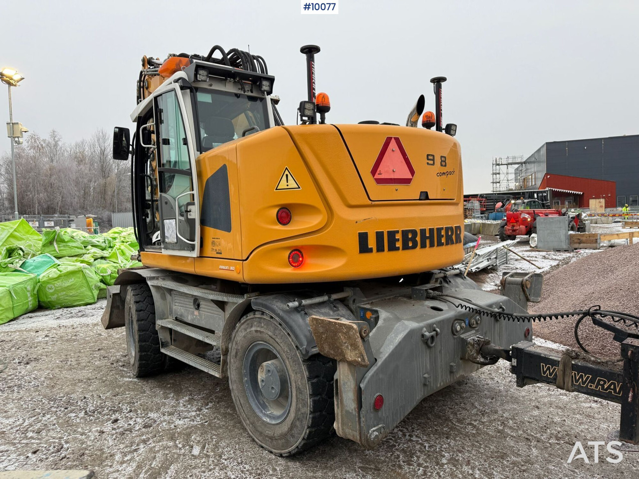 LIEBHERR A918 Compact Wheeled excavator - Grävmaskin på däck: bild 5 LIEBHERR A918 Compact Wheeled excavator - Grävmaskin på däck: bild 5