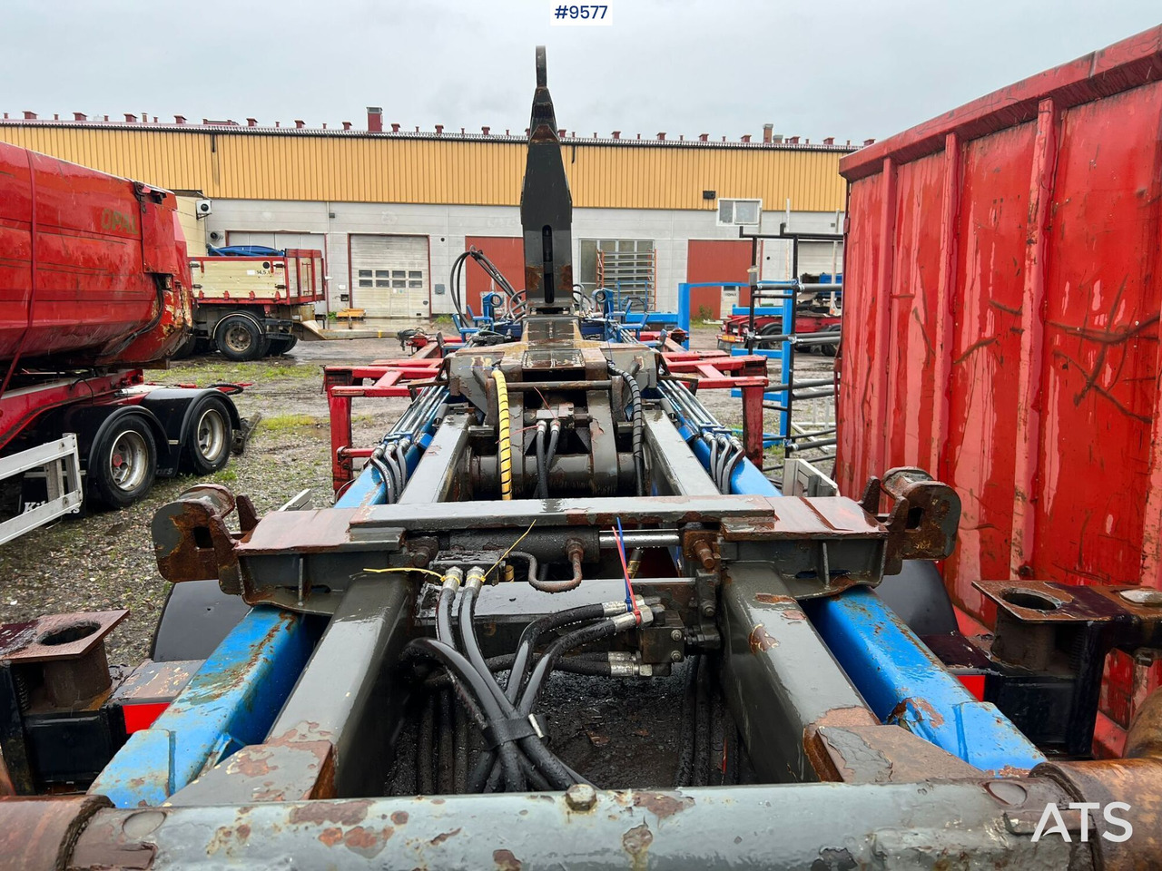 Link trailer PARATOR with swap body - Kroklastväxlar/ Lyftdumper, Släp: bild 5 Link trailer PARATOR with swap body - Kroklastväxlar/ Lyftdumper, Släp: bild 5