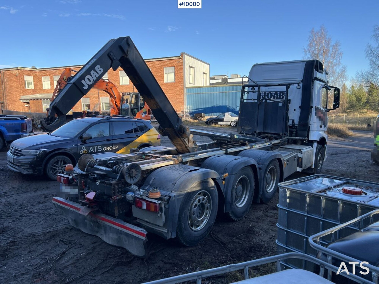 MERCEDES-BENZ AROCS 3251 Hook Truck with tridem body - Lastväxlare lastbil: bild 3 MERCEDES-BENZ AROCS 3251 Hook Truck with tridem body - Lastväxlare lastbil: bild 3