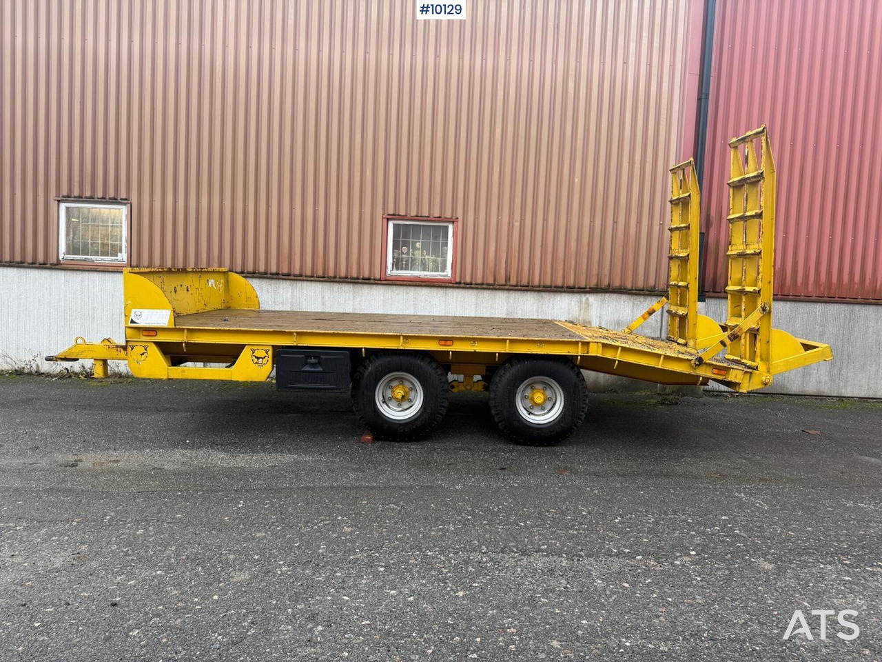 Machine trailer JPM - Låg lastare trailer: bild 3 Machine trailer JPM - Låg lastare trailer: bild 3