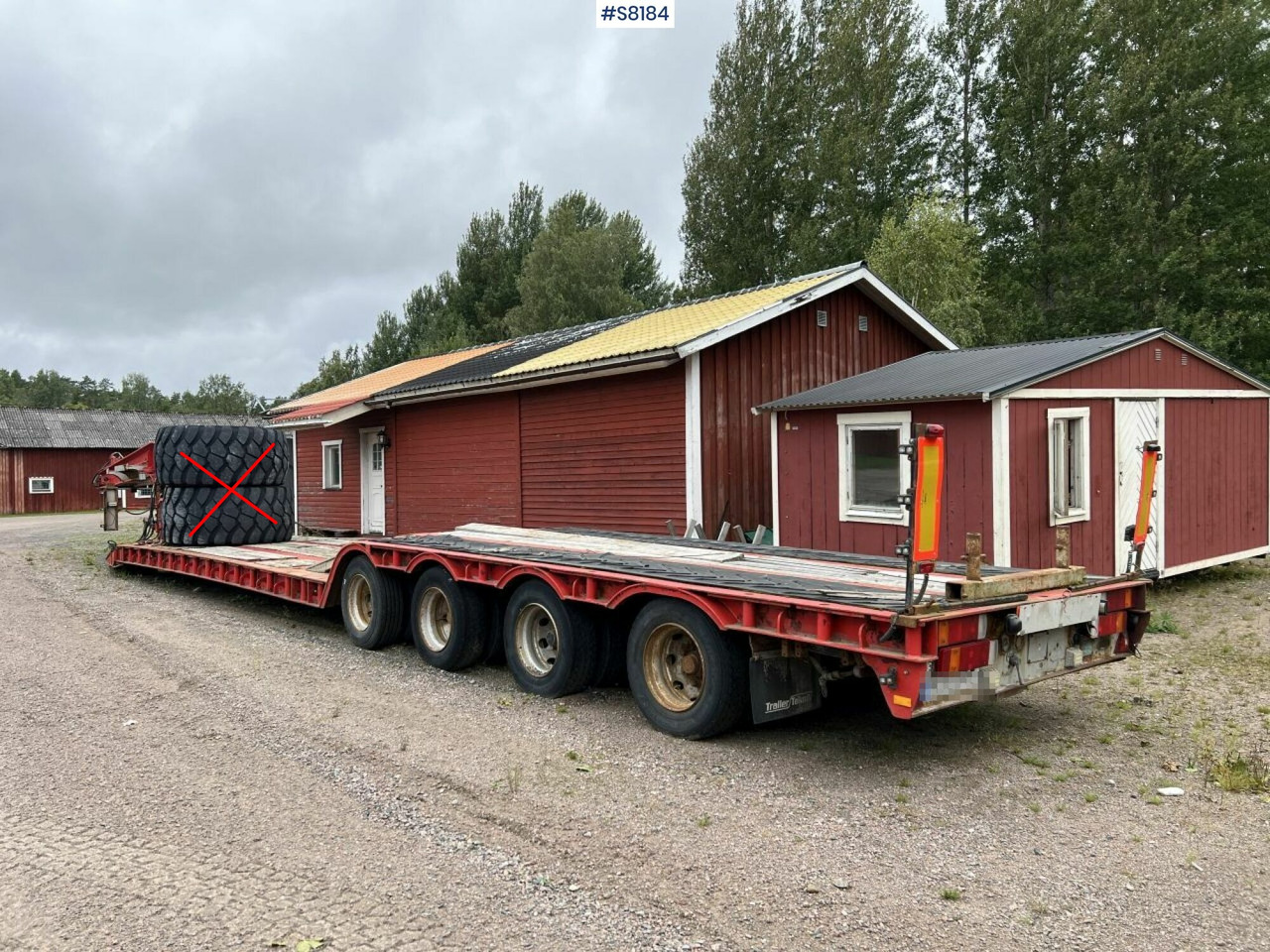 Machine trailer VM Trailer-52-4-PNKSSEO - Låg lastare semitrailer: bild 1 Machine trailer VM Trailer-52-4-PNKSSEO - Låg lastare semitrailer: bild 1