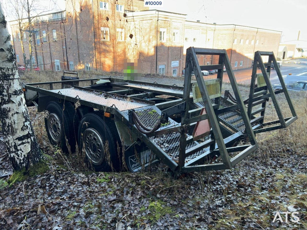 Machine trolley with ramps - Låg lastare trailer: bild 2 Machine trolley with ramps - Låg lastare trailer: bild 2