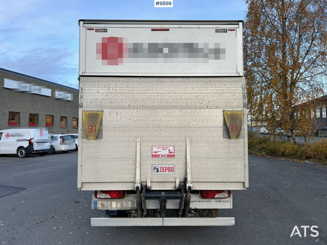 Leasa  Mercedes Benz Sprinter Skåpbil med bakgavellyft Mercedes Benz Sprinter Skåpbil med bakgavellyft: bild 9 Leasa  Mercedes Benz Sprinter Skåpbil med bakgavellyft Mercedes Benz Sprinter Skåpbil med bakgavellyft: bild 9