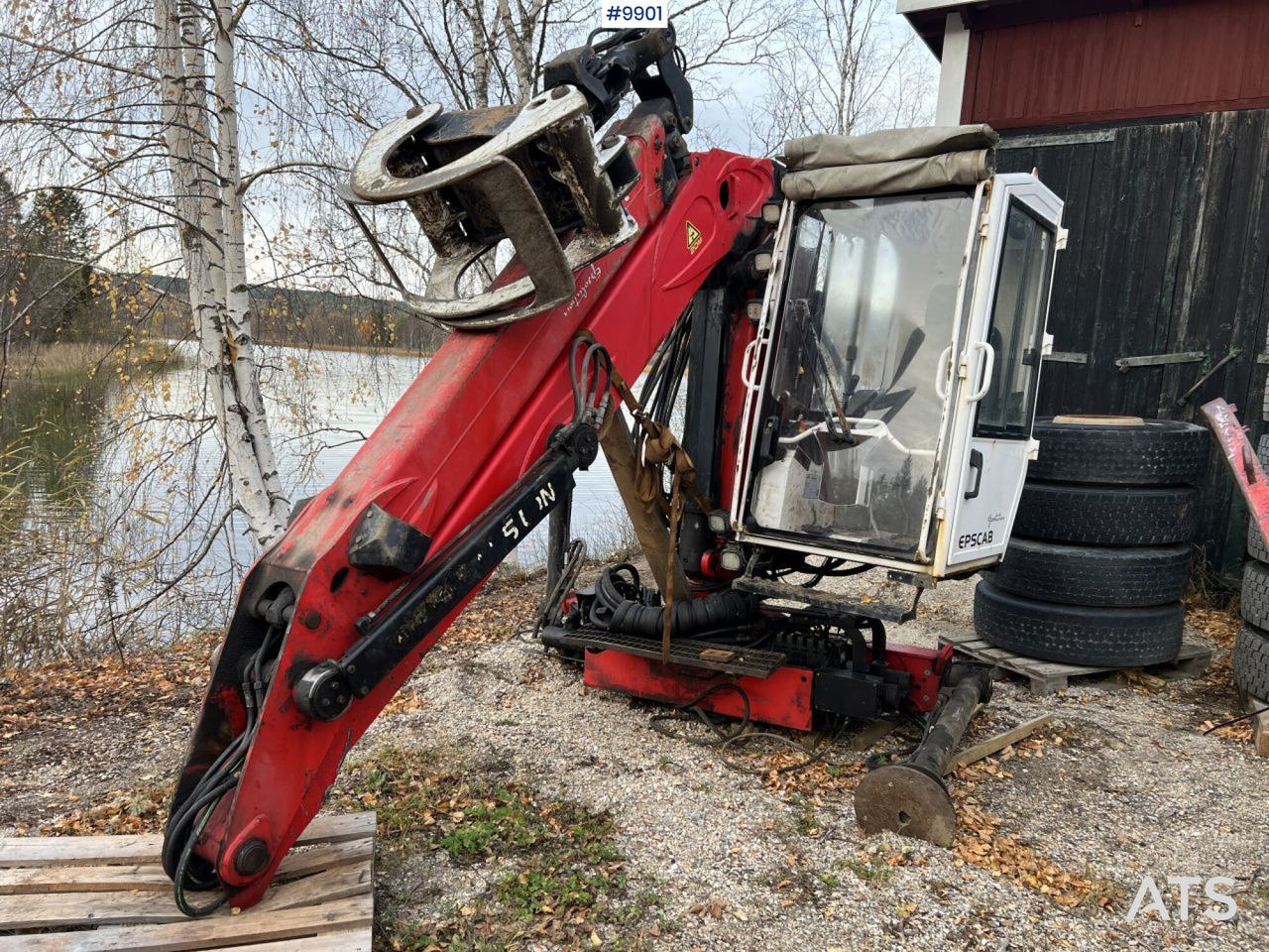 PALFINGER EPSILON M110 Timber crane with double jibs - Lastbilskran: bild 2 PALFINGER EPSILON M110 Timber crane with double jibs - Lastbilskran: bild 2