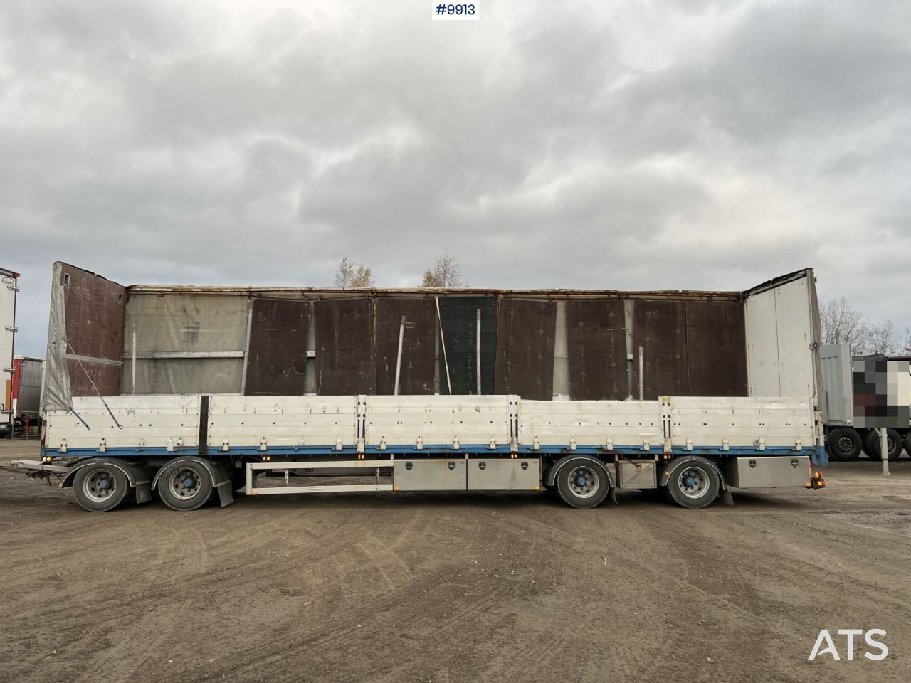 PARATOR SCV 18-20 Truck trailer with folding sides - Flaksläp: bild 2 PARATOR SCV 18-20 Truck trailer with folding sides - Flaksläp: bild 2