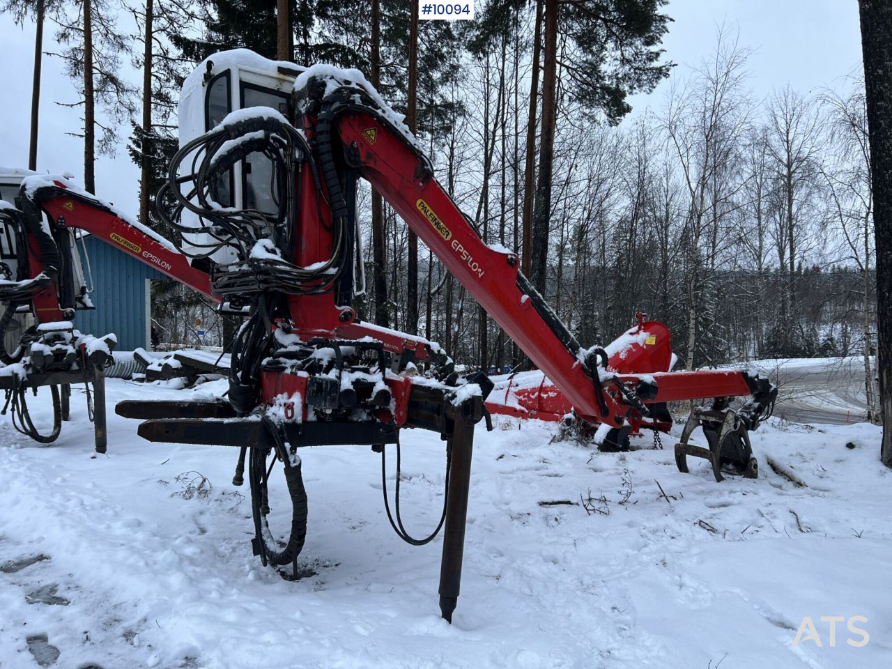 Palfinger Epsilon M110 Timber crane with double jib - Lastbilskran: bild 1 Palfinger Epsilon M110 Timber crane with double jib - Lastbilskran: bild 1