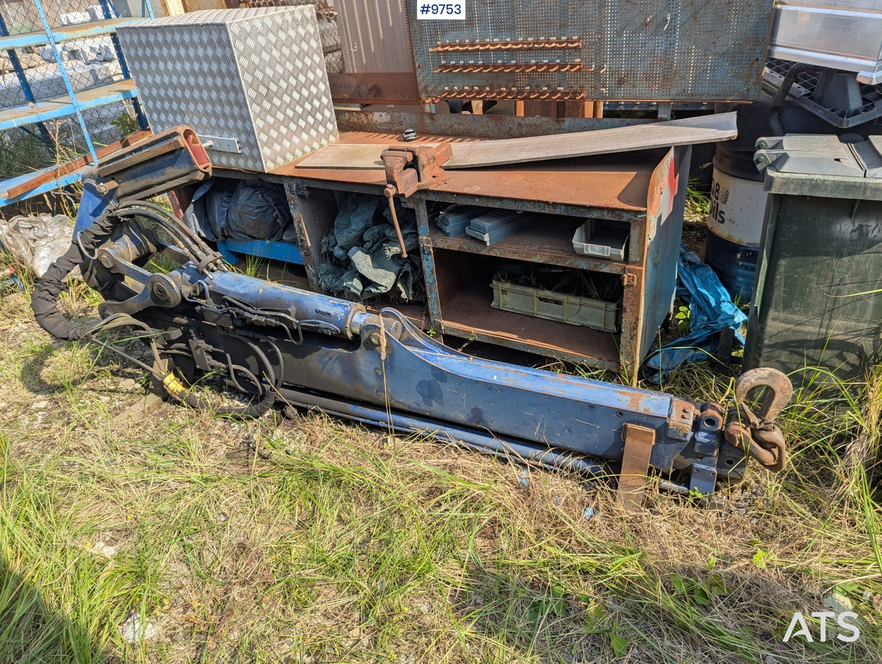 Palfinger Jib with 2 hydraulic extensions - Lastbilskran: bild 1 Palfinger Jib with 2 hydraulic extensions - Lastbilskran: bild 1