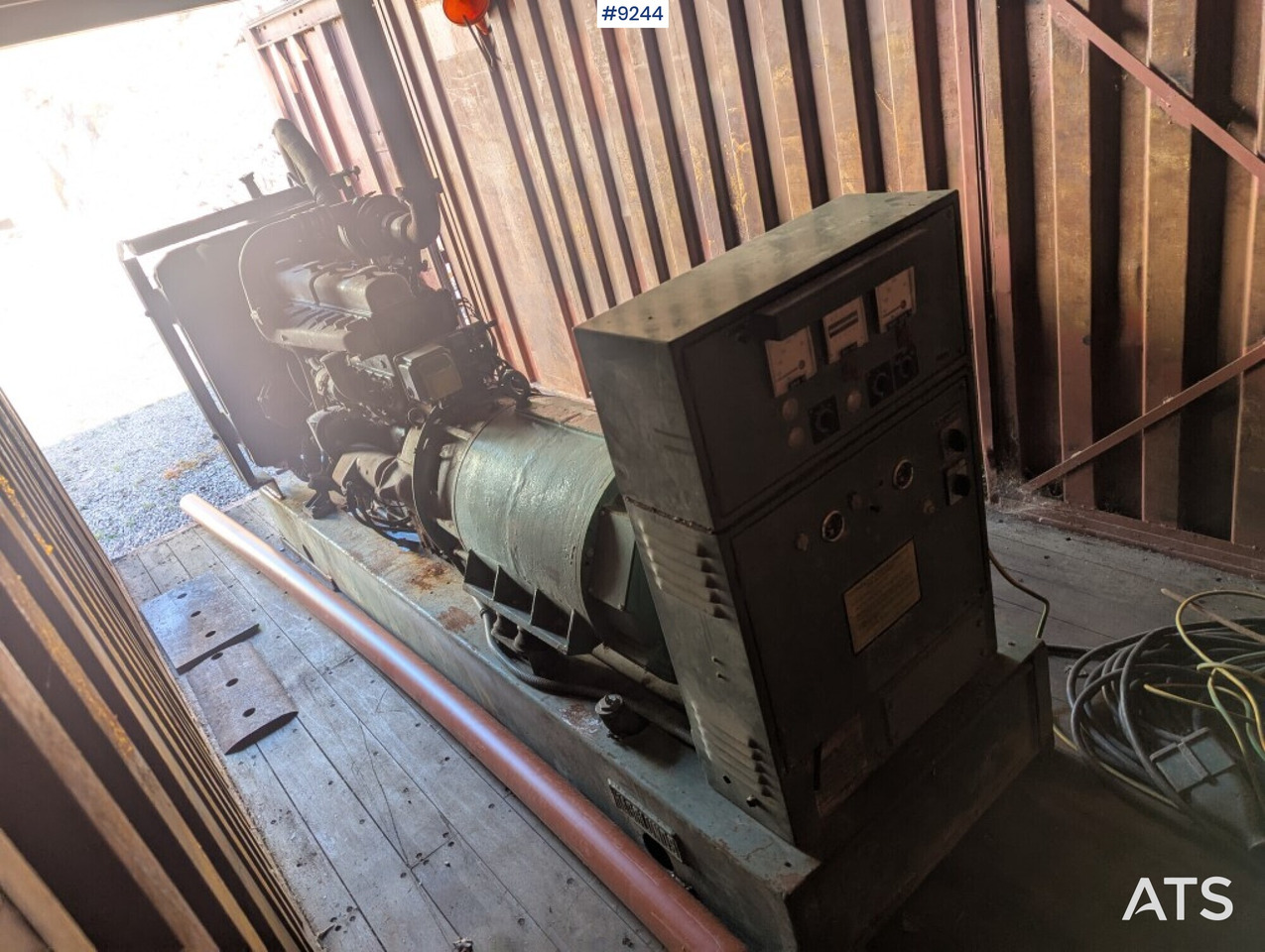 Power station in container, Scania engine and Hagglunds generator - Elgenerator: bild 1 Power station in container, Scania engine and Hagglunds generator - Elgenerator: bild 1