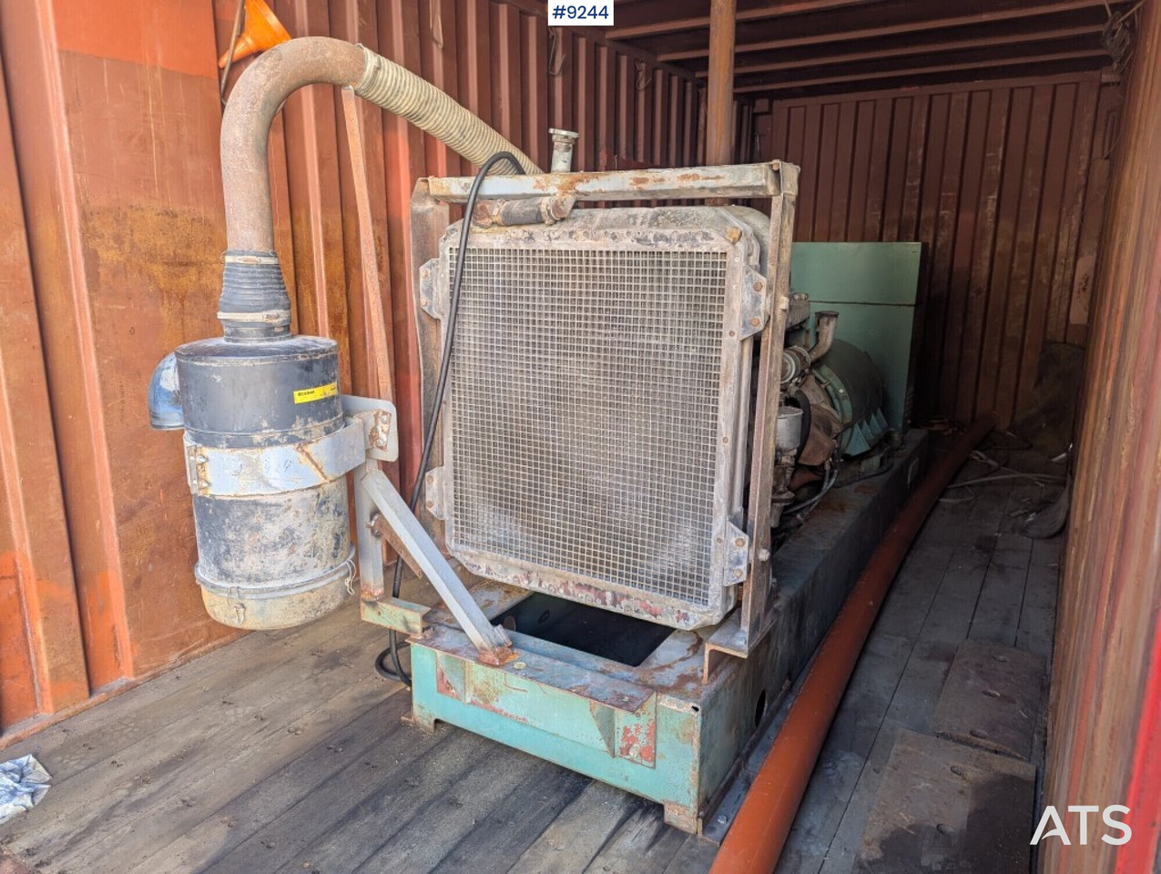 Power station in container, Scania engine and Hagglunds generator - Elgenerator: bild 1 Power station in container, Scania engine and Hagglunds generator - Elgenerator: bild 1