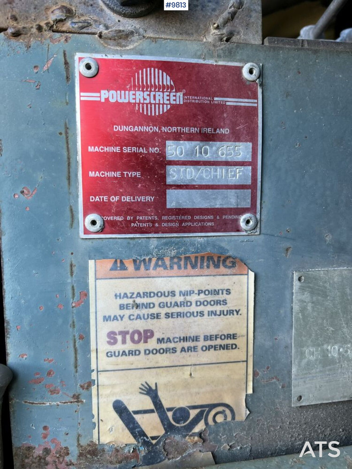 Sorteringsverk Powerscreen STD/CHIEF Sorting plant: bild 18 Sorteringsverk Powerscreen STD/CHIEF Sorting plant: bild 18