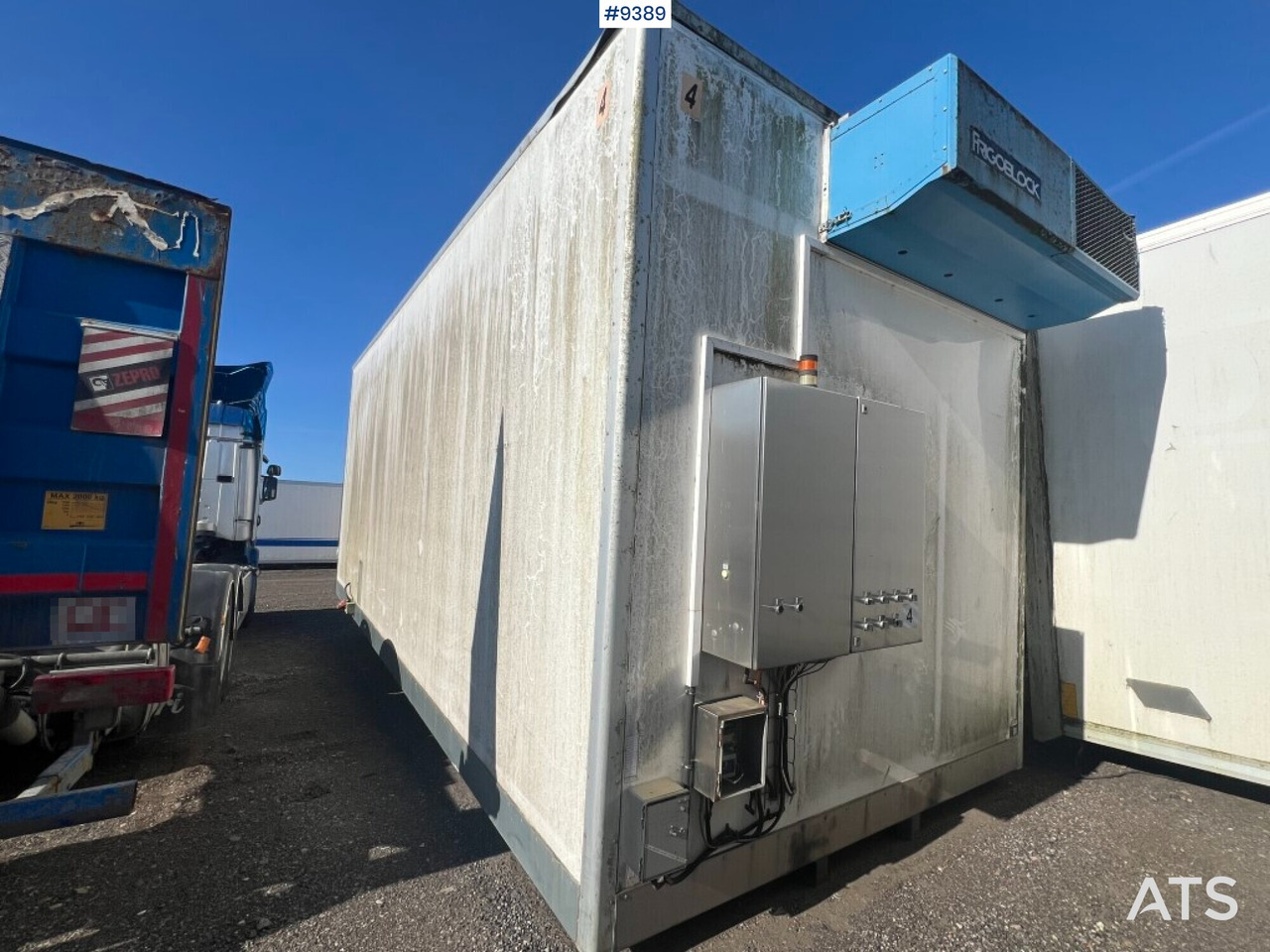 Refrigerated trailer box - Lagab - 6ton - Växelflak - kylbil: bild 1 Refrigerated trailer box - Lagab - 6ton - Växelflak - kylbil: bild 1