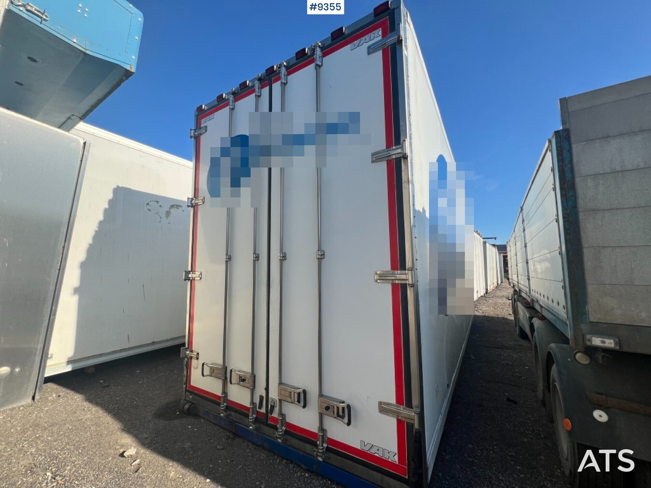 Refrigerated trailer cabinet VAK - Växelflak - kylbil: bild 1 Refrigerated trailer cabinet VAK - Växelflak - kylbil: bild 1