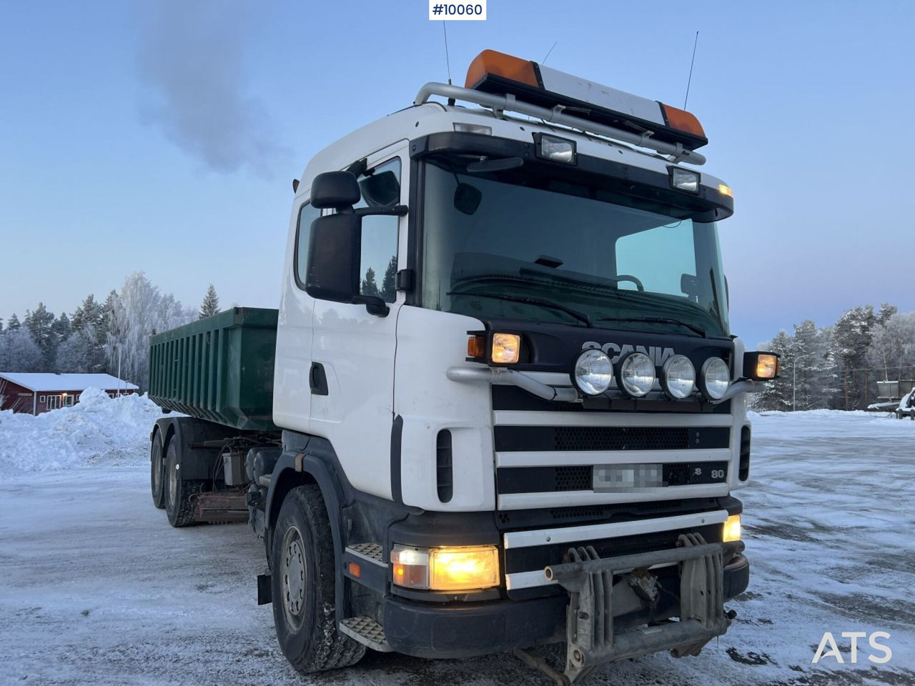 SCANIA R164 Tipper truck with plow equipment (VIDEO) - Tippbil lastbil: bild 4 SCANIA R164 Tipper truck with plow equipment (VIDEO) - Tippbil lastbil: bild 4