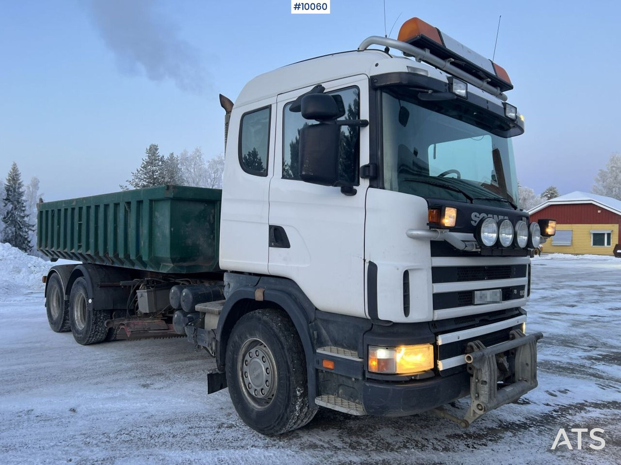 SCANIA R164 Tipper truck with plow equipment (VIDEO) - Tippbil lastbil: bild 5 SCANIA R164 Tipper truck with plow equipment (VIDEO) - Tippbil lastbil: bild 5