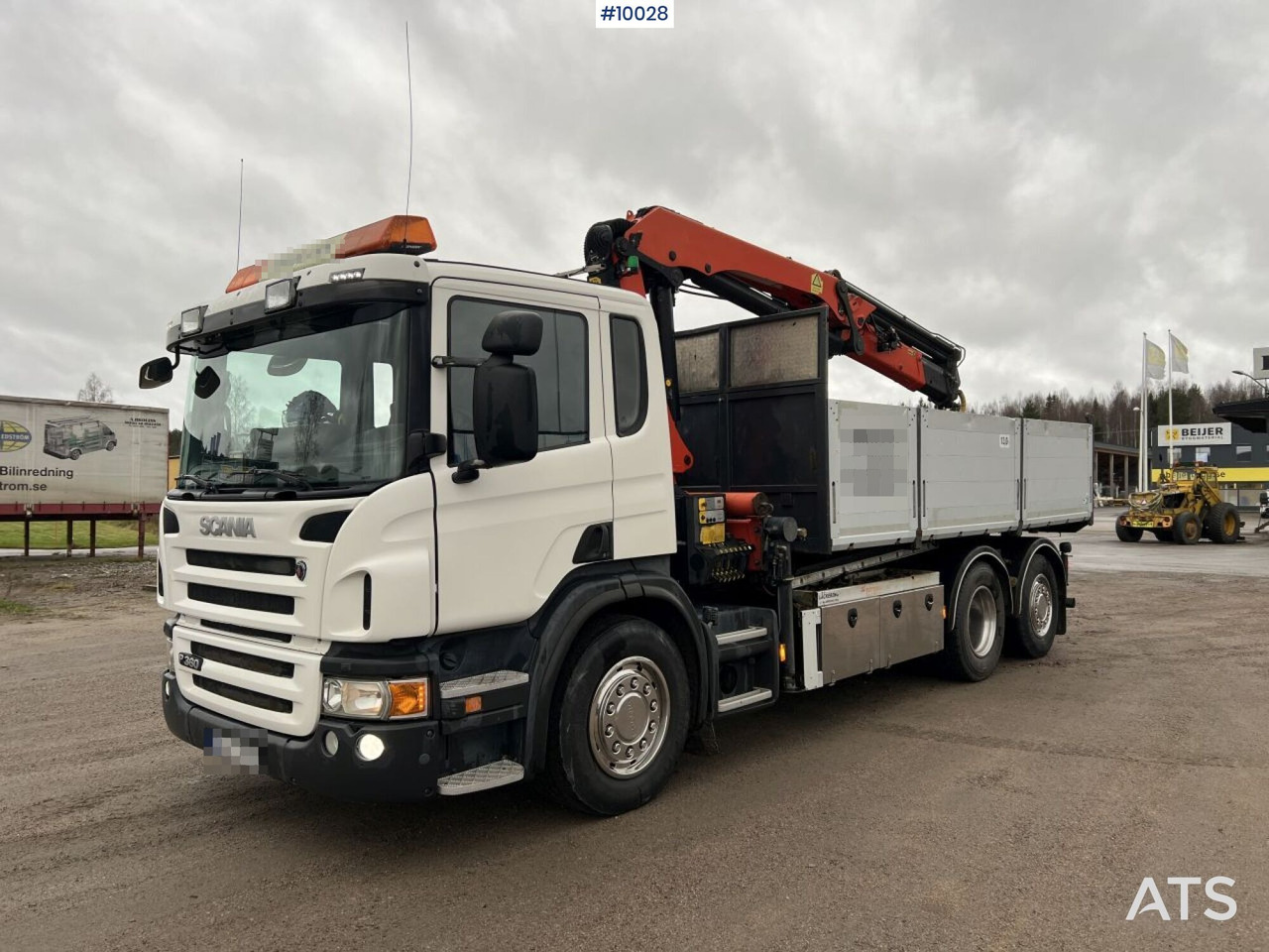 Scania P360 Crane truck/Dump truck - Palfinger 18002 - Tippbil lastbil, Kranbil: bild 3 Scania P360 Crane truck/Dump truck - Palfinger 18002 - Tippbil lastbil, Kranbil: bild 3