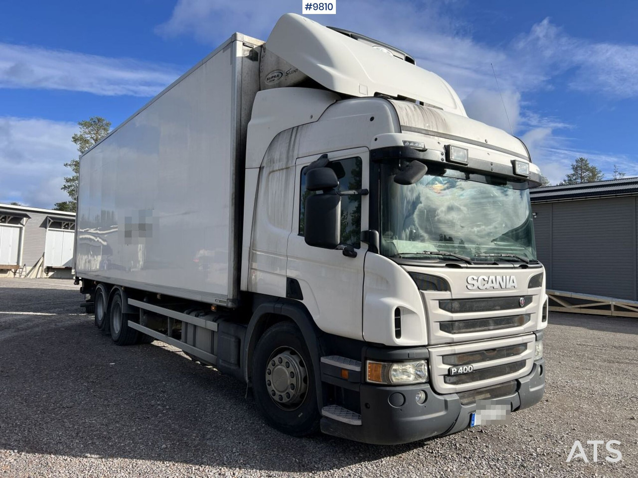 Scania P400 Box truck with tail lift - Lastbil med skåp: bild 2 Scania P400 Box truck with tail lift - Lastbil med skåp: bild 2